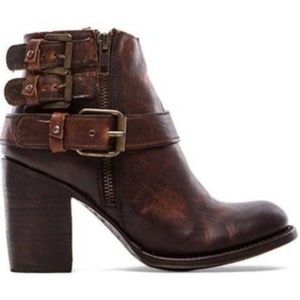 Freebird Bolo Buckle-Strap Bootie